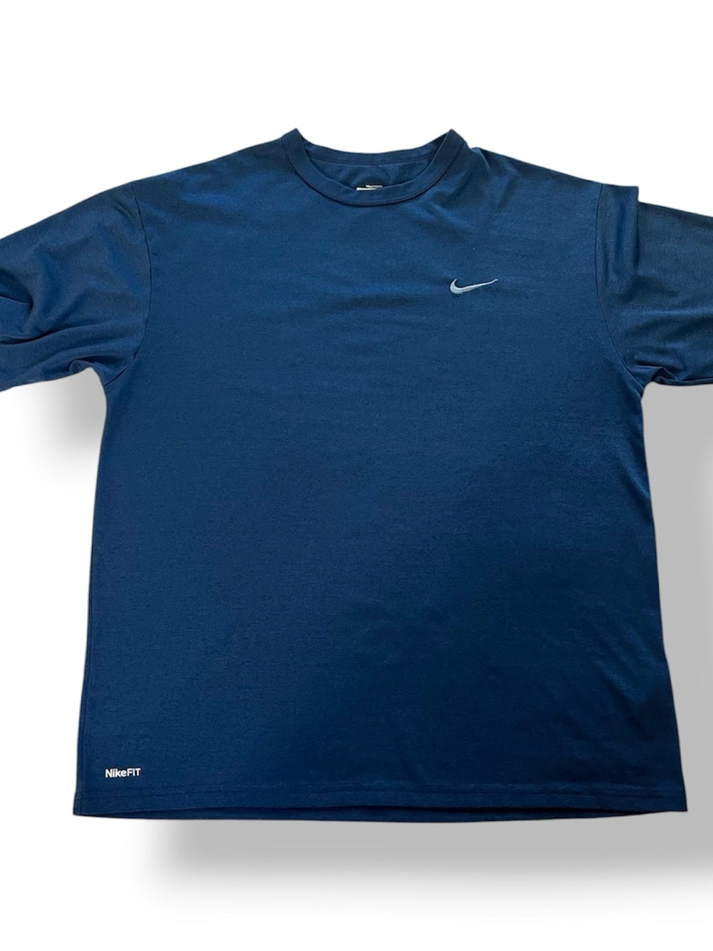 Nike Men's Obsidian FIT DRY Short Sleeve Training Tee.